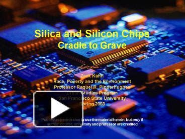 Ppt Silica And Silicon Chips Powerpoint Presentation Free To View