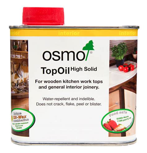 Osmo Top Oil | Worktop Oil for Wood Work Tops & Table Tops