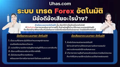 ระบบ เทรด Forex อัตโนมัติ มีข้อดีข้อเสียอะไรบ้าง ควรใช้ไหม