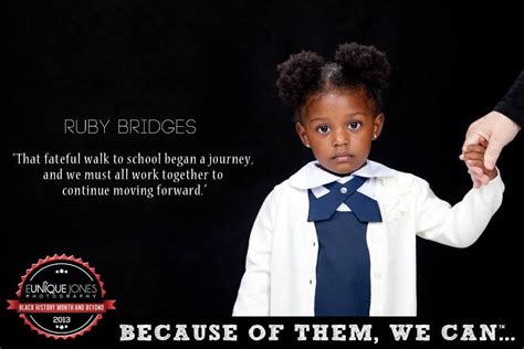 Ruby Bridges | Ruby bridges, Ruby bridges quotes, American children