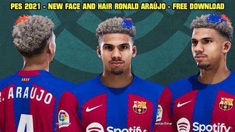 Pes New Face And Hair Ronald Ara Jo K Youtube