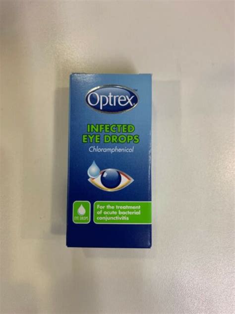 Optrex Infected Eyes Eye Drops 10ml Bacterial Conjunctivitis Pinkeye For Sale Online Ebay