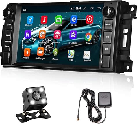 Hikity Android Autoradio für Jeep mit 7 Zoll Bildschirm Bluetooth