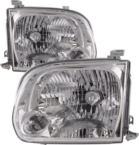 Amazon Headlightsdepot Chrome Housing Halogen Headlights