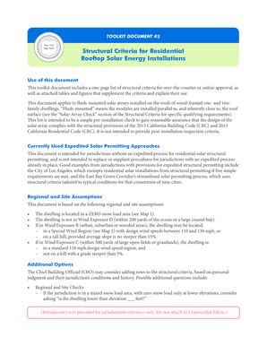 Fillable Online Opr Ca Structural Criteria For Residential Rooftop