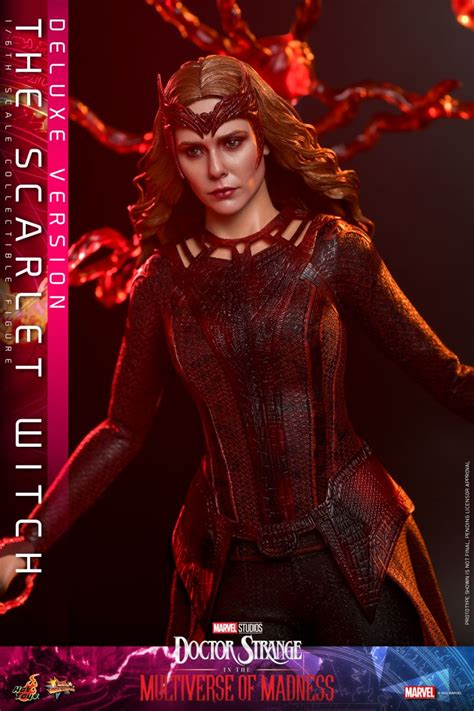 Hot Toys Doctor Strange In The Multiverse Of Madness MMS653 Scarlet Witch Deluxe Action Figure