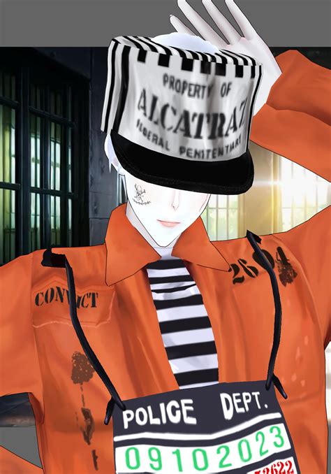 Jailbird Inmate Costume Halloween Costume - vintvgedesires - BOOTH