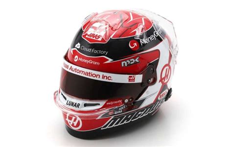 Casque Kevin Magnussen Haas Hf Helmet Spark F Formule