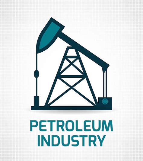 Premium Vector Oil Industry Poster