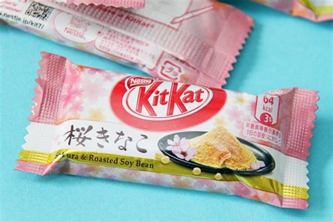 Kitkat Sakura Kinako Nestlé japanische Süßigkeit