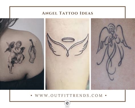 Beautiful Angel Tattoos For Women