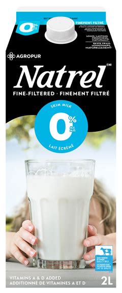 Fine Filtered Skim Milk Natrel