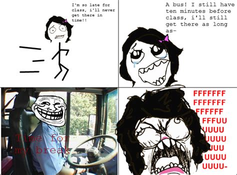 Trolling Blogs College Bus Rage