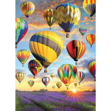 Hot Air Balloons Piece Jigsaw Puzzle Spilsbury