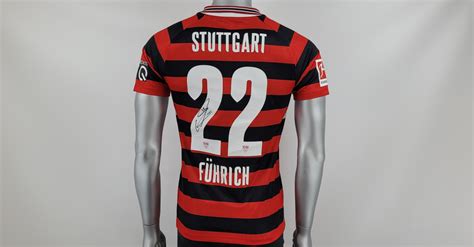 Getragenes Ausw Rtstrikot Von Vfb Star Chris F Hrich