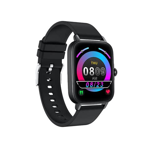 Smartwatch Colmi P28 με Παλμογράφο Μαύρο Grecoplus gr