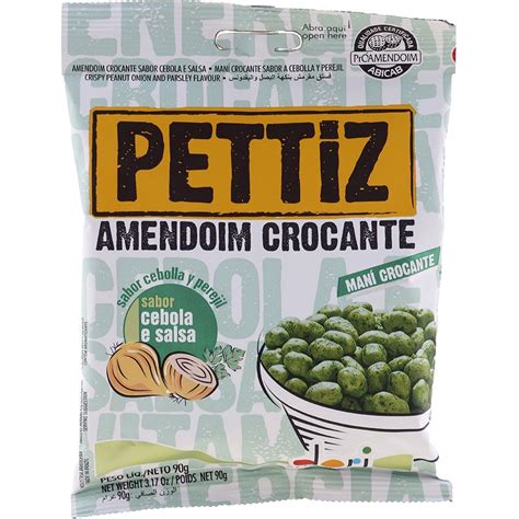 Amendoim Crocante Cebola E Salsa 90G Pettitz Submarino