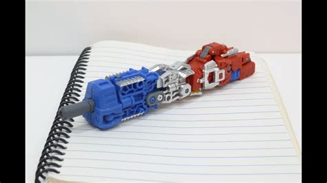 Rob A Reviews Transformers Optimus Prime Pen From Sentinel Youtube