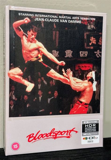 Bloodsport Collectors Limited Edition Mediabook K Ultra Hd Reg B