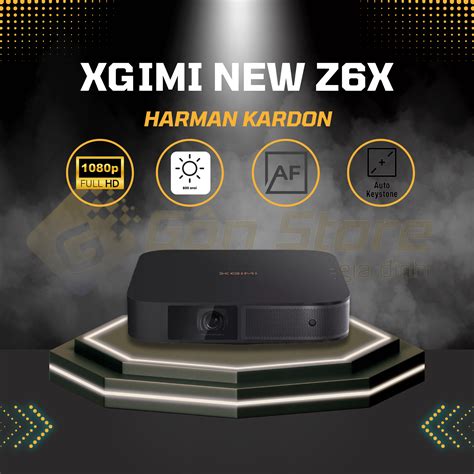 Máy chiếu Xgimi New Z6X - Máy chiếu thông minh mini Full HD dễ dàng cơ ...