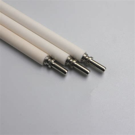 95 Al2o3 Glazed Ceramic Spark Plug Ignition Electrode Needle For Gas