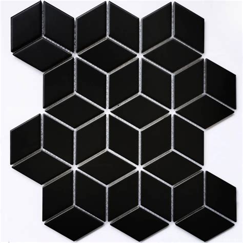 BONAPARTE КЕРАМОГРАНИТНАЯ МОЗАИКА LANDA BLACK MATT 26,74X30,9 по лучшей ...
