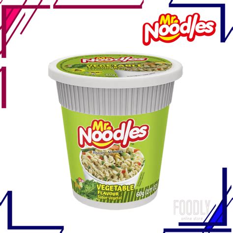 VEGAN FRIENDLY Mr Noodles Vegetable Cup 60g Foodly Lazada PH