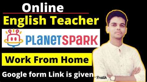 Planetspark English Teacher Job Work From Home Job Youtube