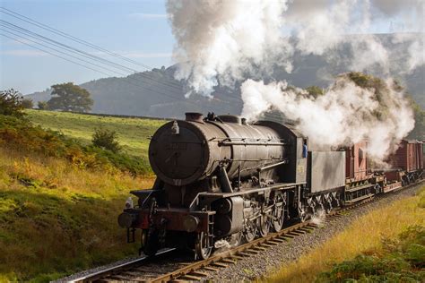 Class WD 90711 90733 Climbs Oakworth Bank With A Freigh Flickr