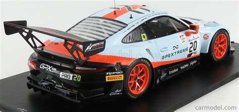 SPARK MODEL 18SB012 Scale 1 18 PORSCHE 911 991 GT3 R 4 0L FLAT 6 TEAM