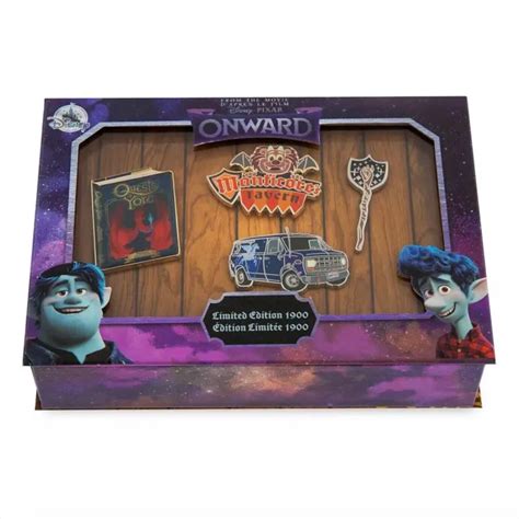 Disney Pixar Onward Disney Pin Trading Le Pin Set Limited