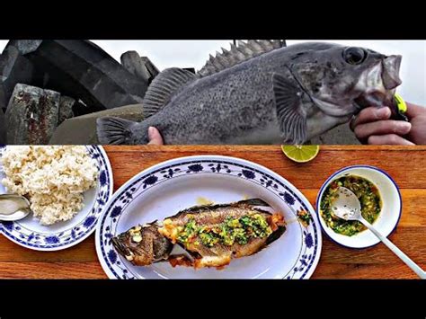 CATCH N COOK Cooking ROCKFISH With DELICOUS Thai Pepper SEAFOOD SAUCE