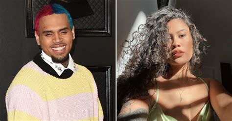 Chris Browns Alleged Baby Mama Shows Daughters Face Photo