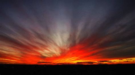 Wallpaper Sunlight Sunset Clouds Sunrise Evening Horizon