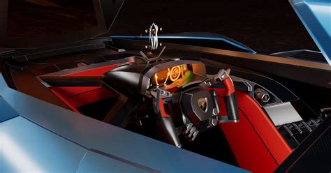 Lamborghini Egoista Interior