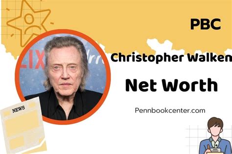 Christopher Walken Net Worth 2025: Wealth, Salary & Financial Overview