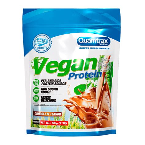 Vegan Protein de Quamtrax Direct en Proteína Vegetal y Veganos de