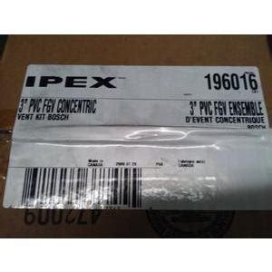 IPEX SYSTEM 636 3 PVC FGV CONCENTRIC VENT TERMINATION KIT Filterz Direct