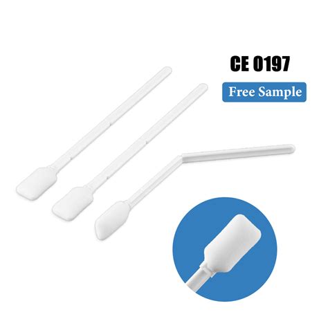 Sponge Buccal Swab Medical Disposable Sterile Sampling Specimen