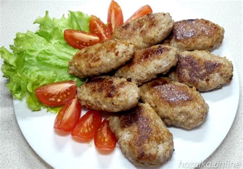 Котлеты из фарша - классические рецепты на сковороде