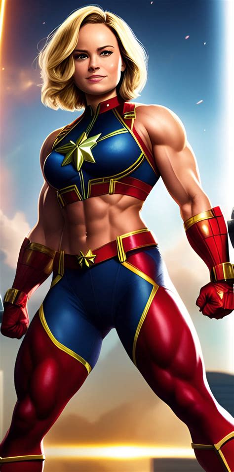 Strong Captain Marvel by solidwheel02 on DeviantArt