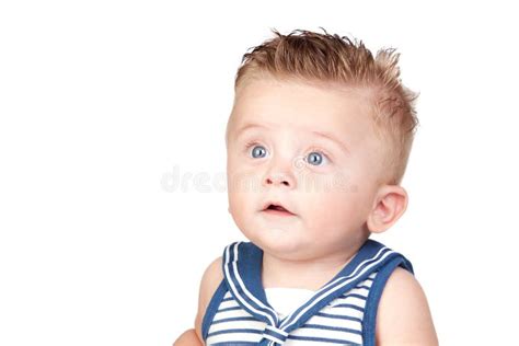 Mooie Blonde Babe Met Blauwe Ogen Stock Foto Image Of Ogen Gezichts
