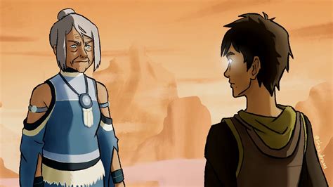 New Earth Avatar Meets Korra Youtube