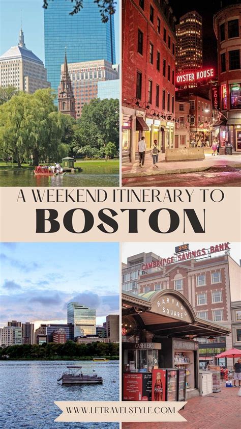 A Complete Weekend To Boston Trip Itinerary · Le Travel Style Boston Vacation Boston Travel