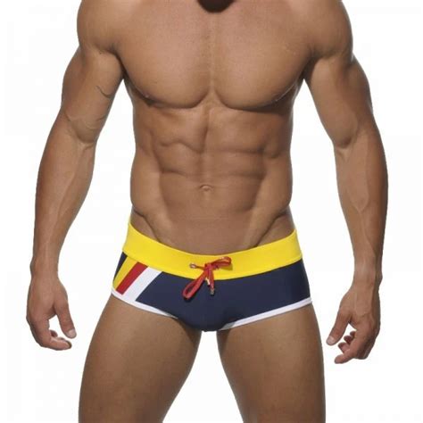 Sexy Men Swim Trunks Gay Bikini Swimsuit Men S Swim Shorts Low Rise Man