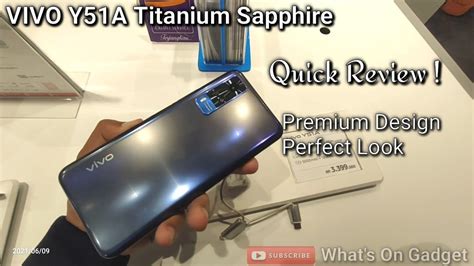 Vivo Y A Titanium Sapphire Quick Review Youtube