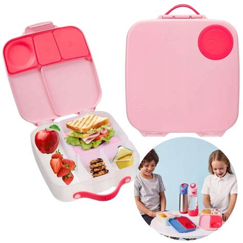 Lunchbox do szkoły bbox śniadaniówka pojemnik na śniadanie Flamingo