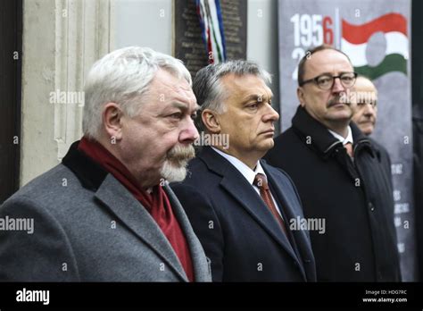 Prime Minister Of Hungary Victor Orban Unveiles A Memorial Plaque