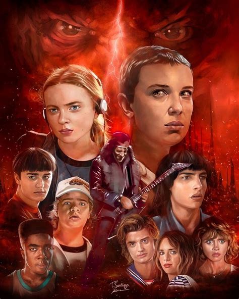 Stranger Things — Tony Santiago Art