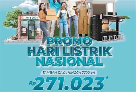 Pln Hadirkan Promo Tambah Daya Listrik Sampai Va Cuma Rp